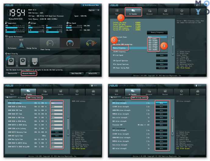 Как правильно настроить частоту оперативной памяти в БИОСе: пошаговая инструкция